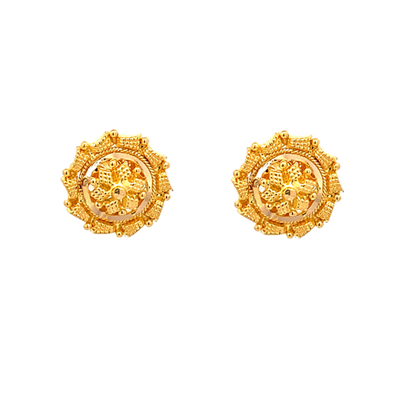 Design of ear tops gold on sale