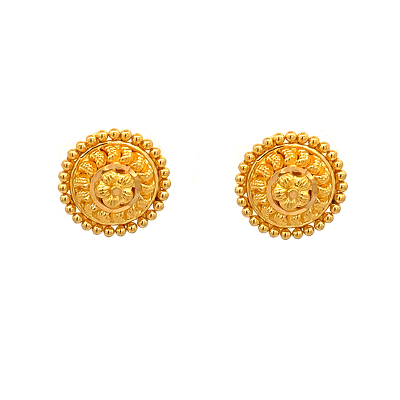 Golden Sun-Inspired Earrings