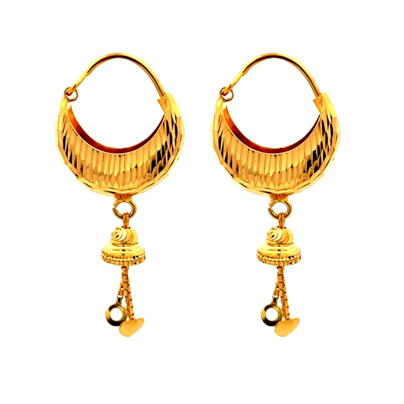 Beautiful 22K Yellow Gold Earrings for Timeless Everyday Elegance