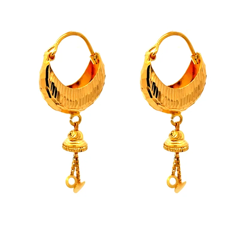Beautiful 22K Yellow Gold Earrings for Timeless Everyday Elegance
