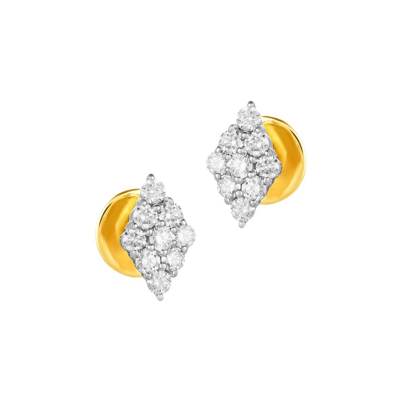 Buy Malabar Gold 22 KT Gold Studs Earring for Women Online