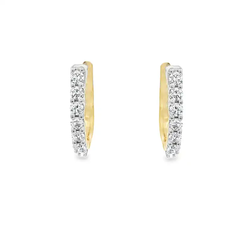 Must-have Diamond Huggies Earrings