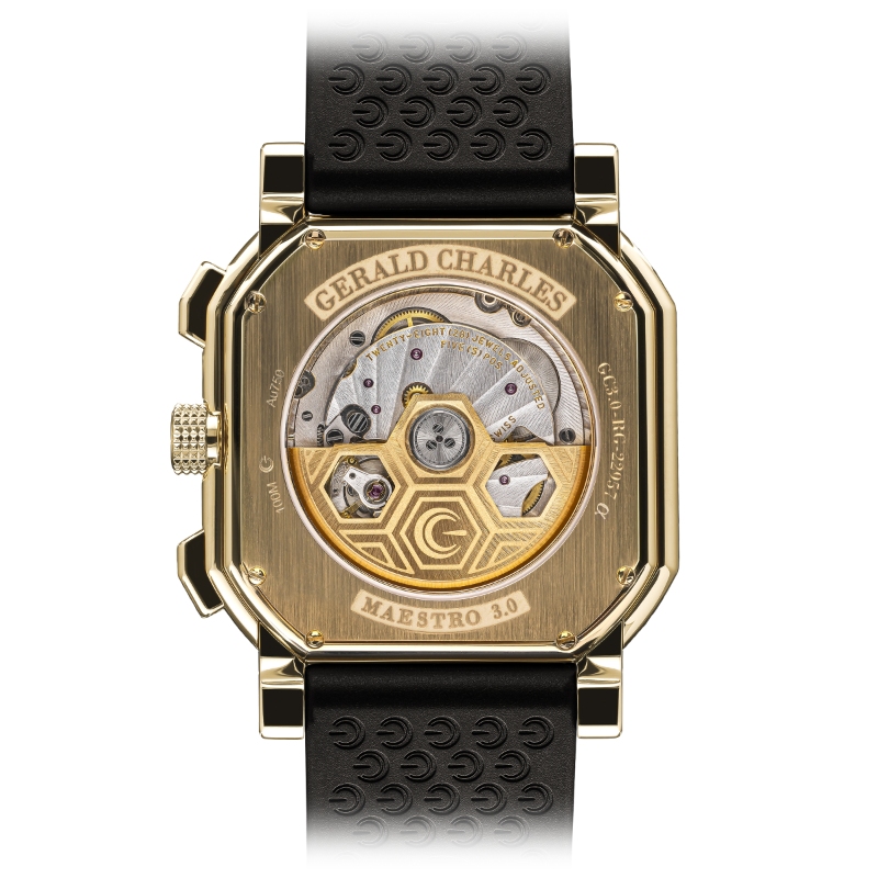 Maestro 3.0 Chronograph in Rose Gold and Chocolate Brown