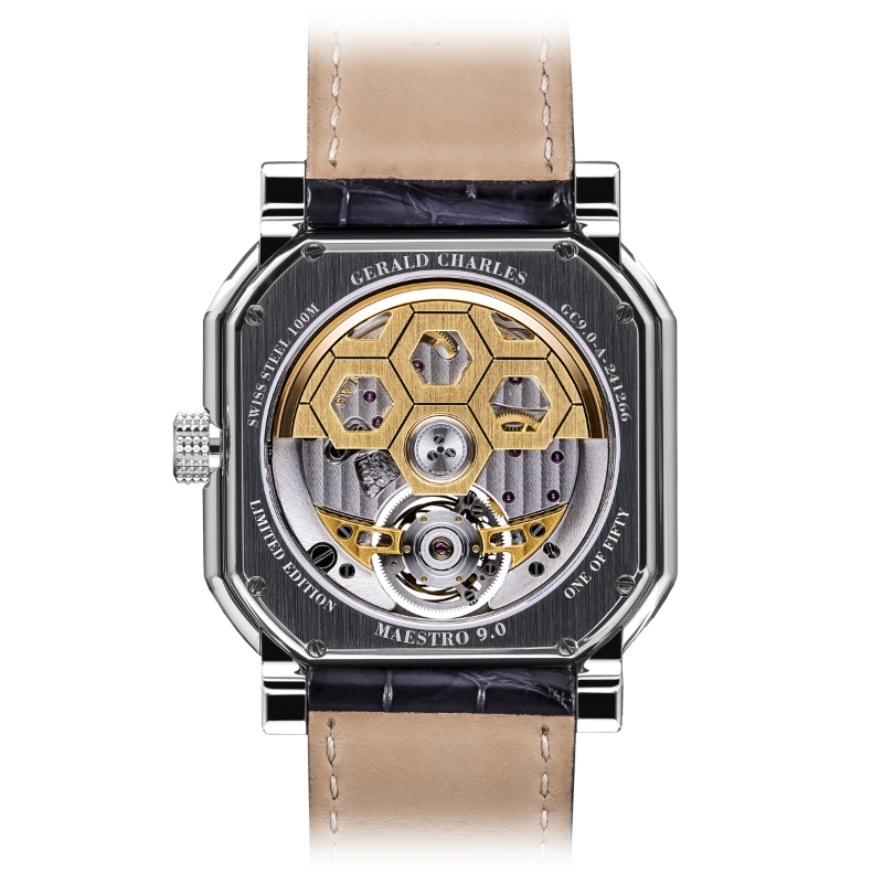 Maestro 9.0 Roman Tourbillon in White Gold