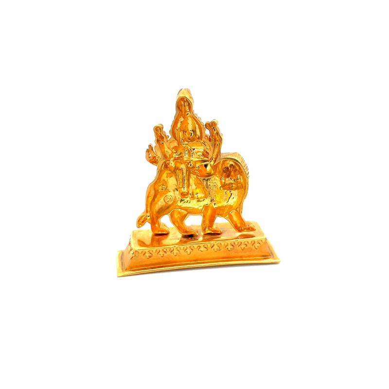 Devi Maa Gold Statue |Sherawali MATA Rani | Spiritual Puja Vastu