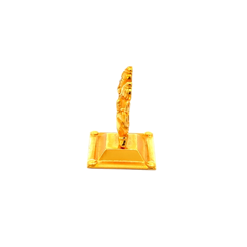 Lord Hanuman Gold Statue | Spiritual Puja Vastu
