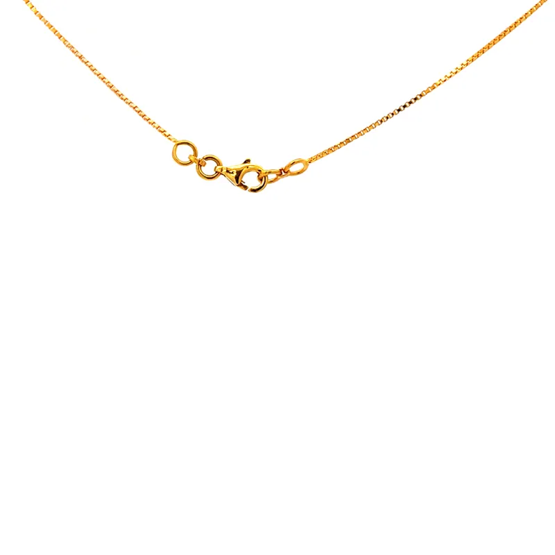 Elegant 22K Gold Beaded Necklace