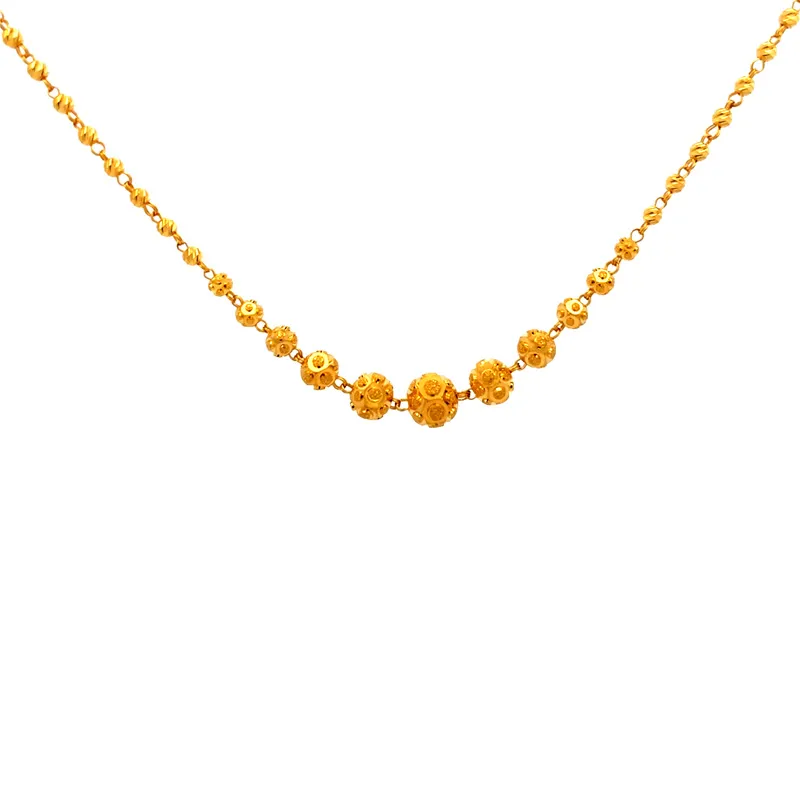 Elegant 22k Yellow Gold Fancy Chain for Everyday Sophistication