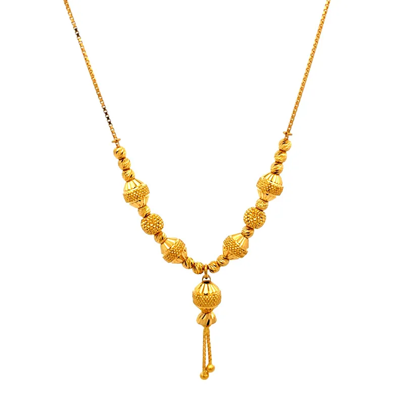 Beautiful 22k yellow gold fancy chain for a nice everyday or special occasion look