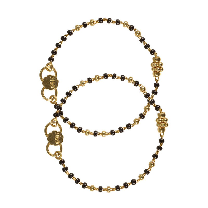 JHB Gold Plated Baby Bracelet Nazariya For Baby Boy Or Baby Girls