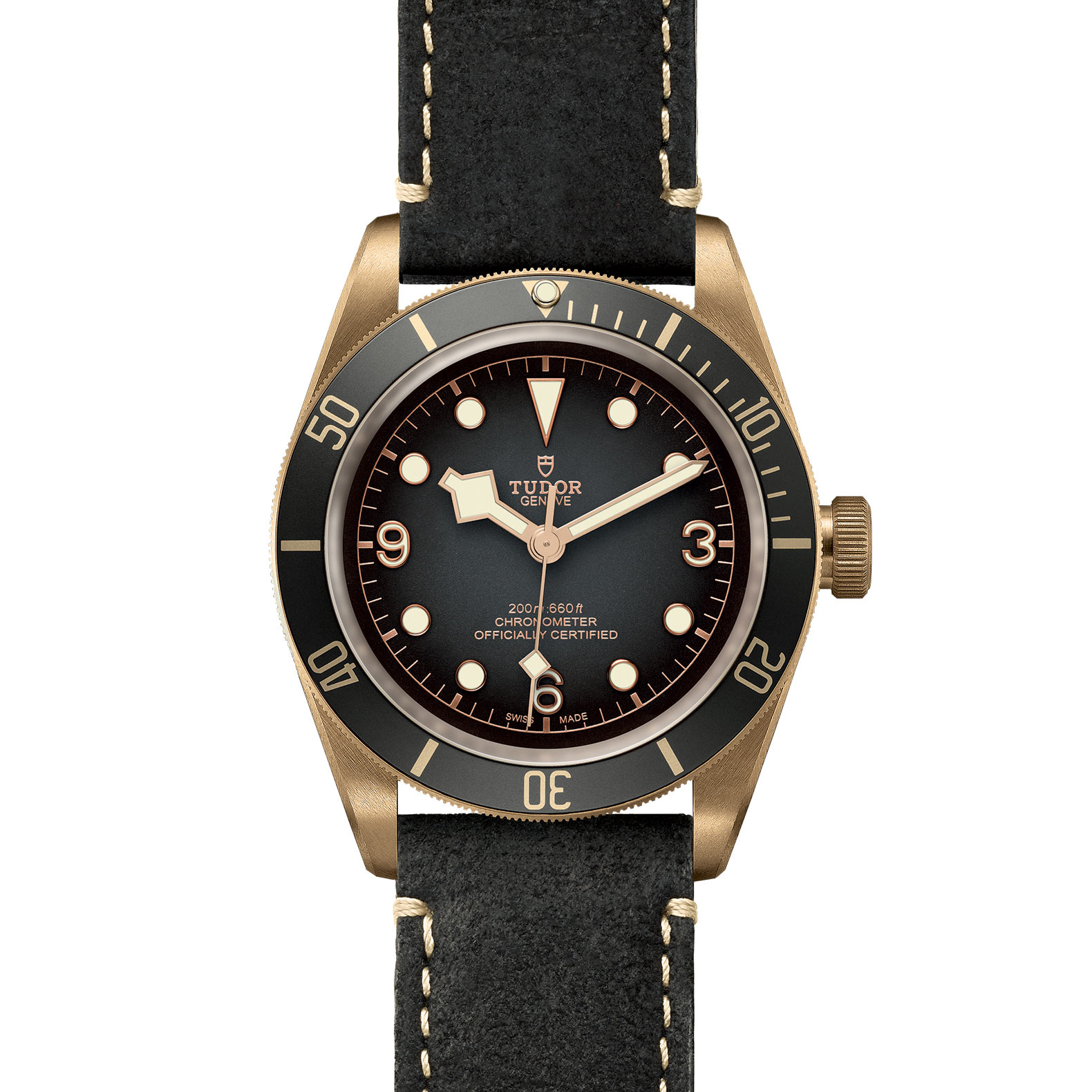 TUDOR Black Bay Bronze Watch - M79250BA-0001 at Bhindi Jewelers