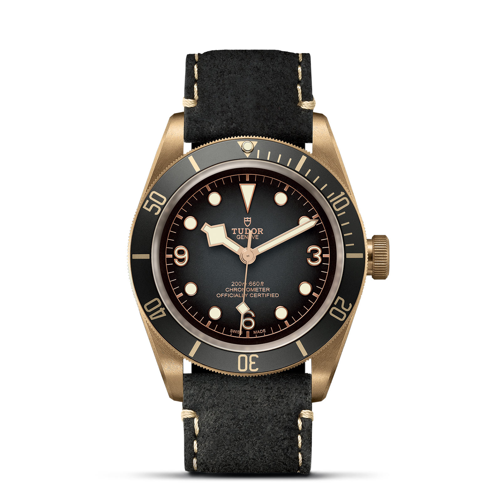 TUDOR Black Bay Bronze Watch - M79250BA-0001 at Bhindi Jewelers