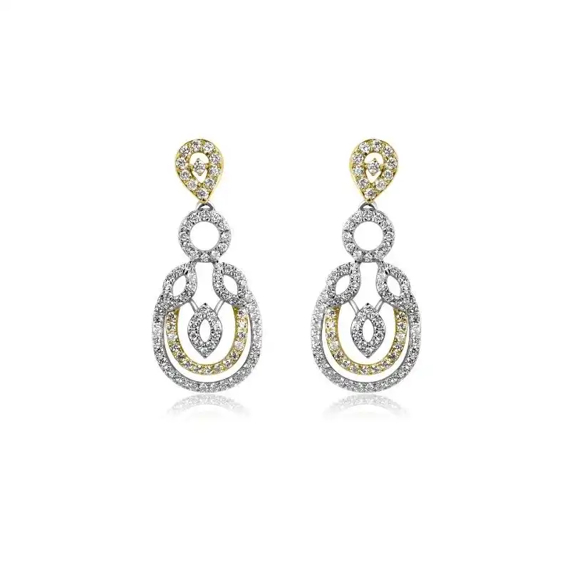 18K Gold Diamond Mangalsutra