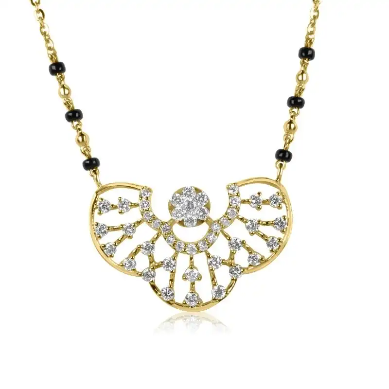 Fancy style Diamond Mangalsutra
