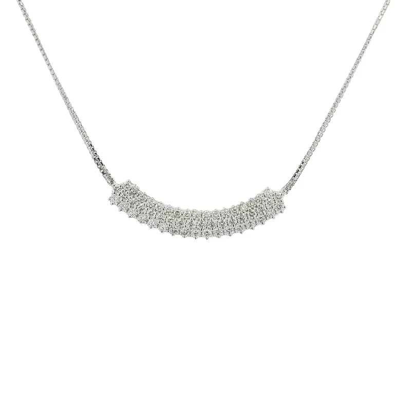 Elegant White Gold Diamond Set