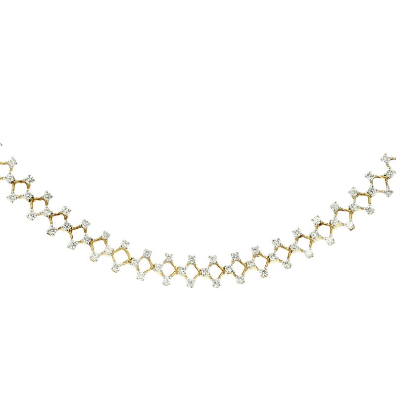 Versatile White Gold & Diamond Necklace Set