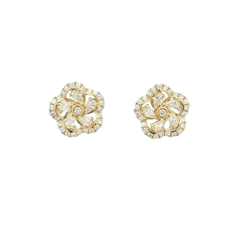 Elegant Floral Pendant Set