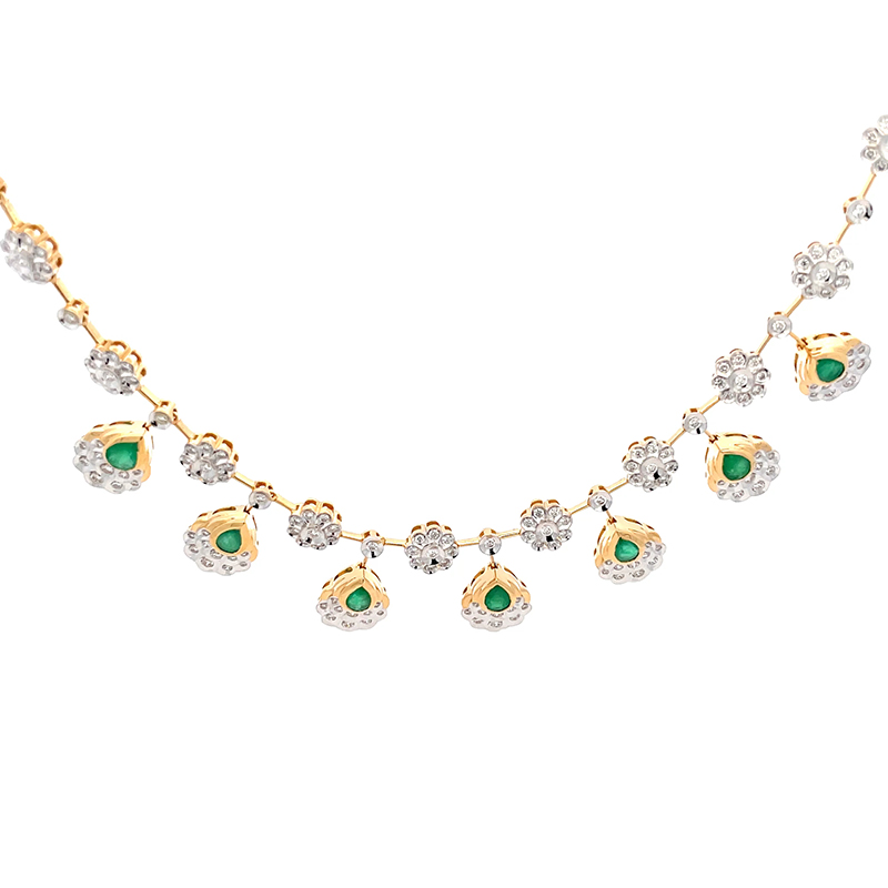 Emerald Necklace Set