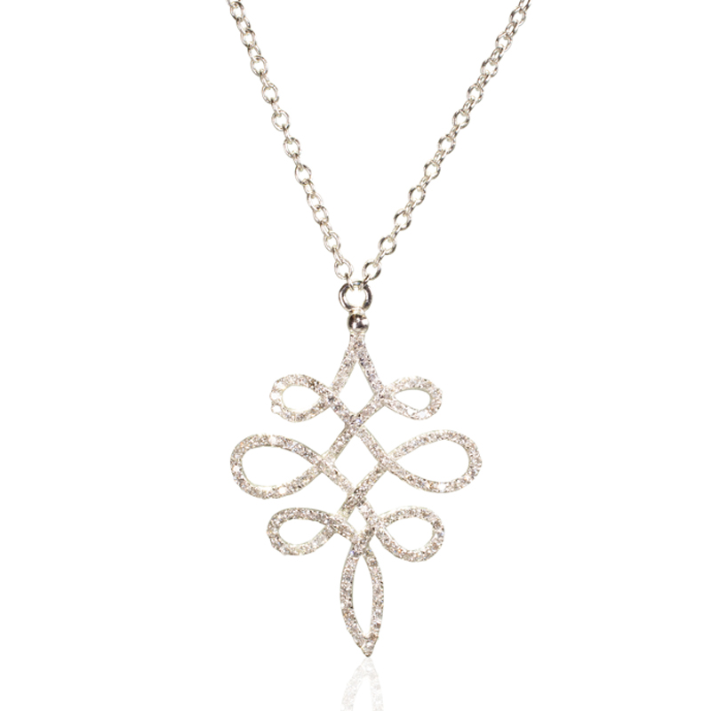 Fancy Motif Diamond Necklace