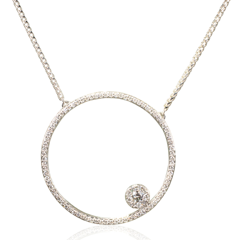 Circle of Life, Diamond Necklace