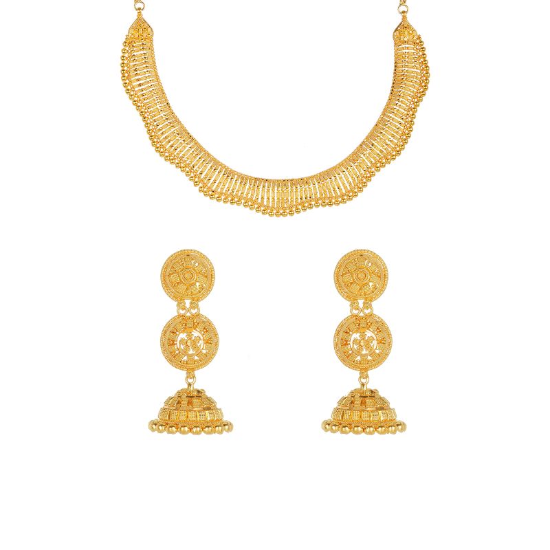 american diamond necklace set With Jhumka Bali High Quality | eBay