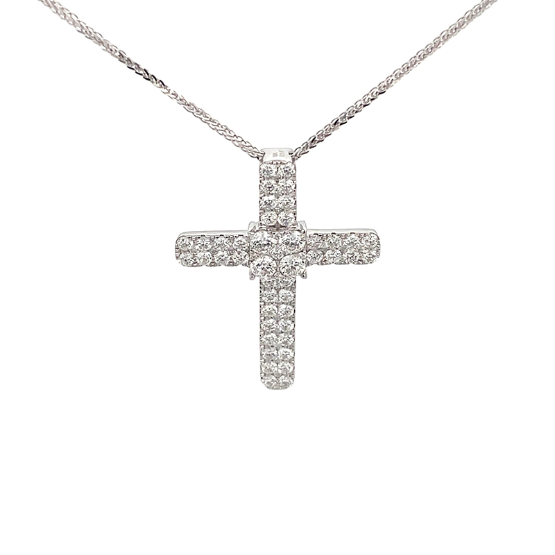 Breathtaking Diamond Cross Pendant