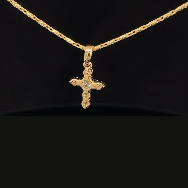 Golden Cross Pendant