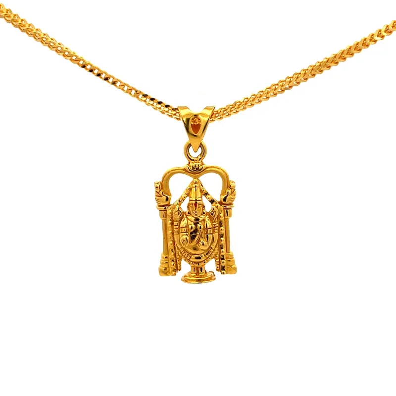 Balaji Pendant 22K Yellow Gold
