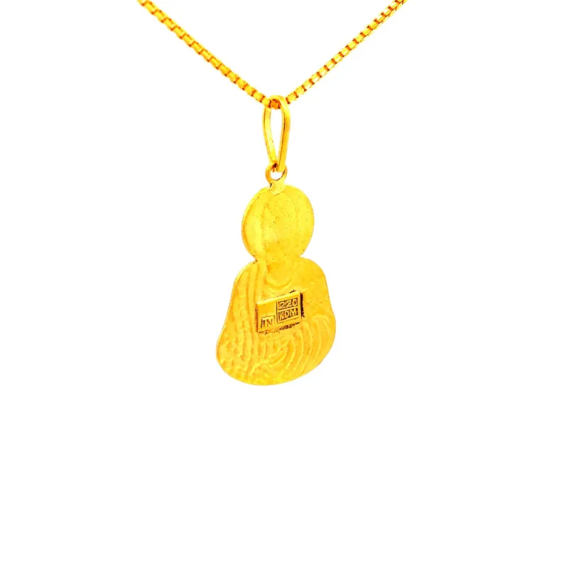 Guru Nanak pendant in 22K gold