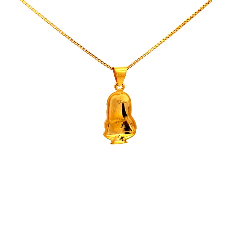 Shiva - Parvati 22K Gold pendant