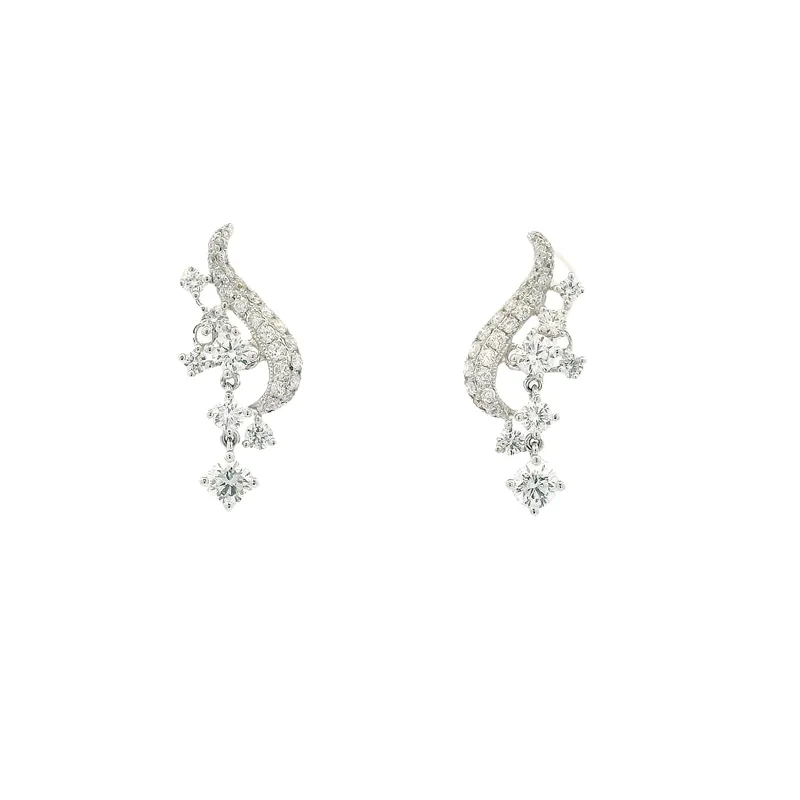 Beautiful Swirl design Pendant Set