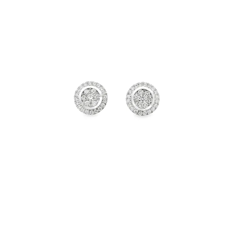 Elegant Diamond Pendant Set