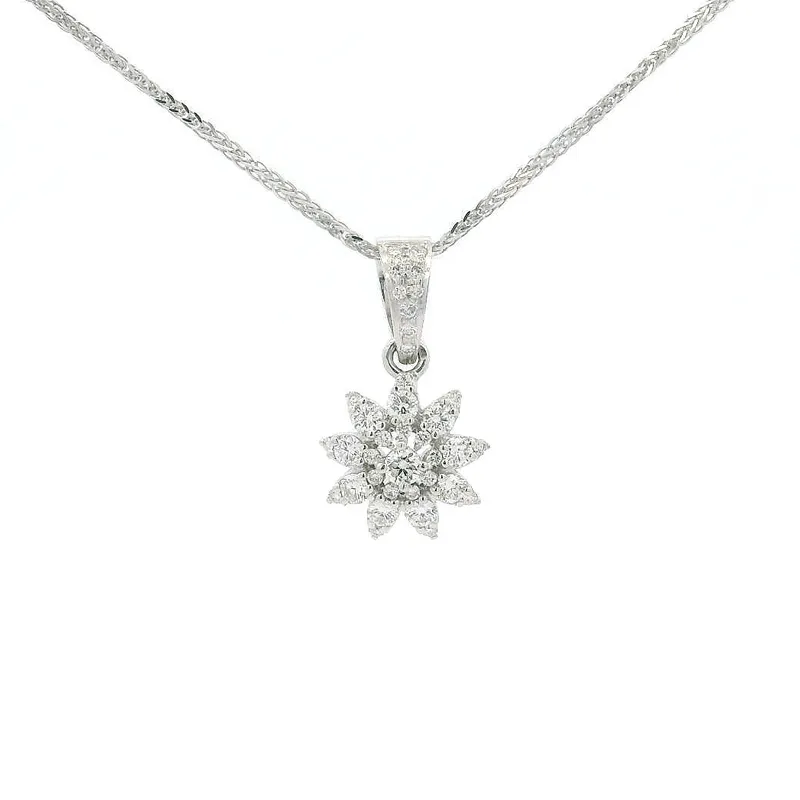 18K Gold Pendant Set