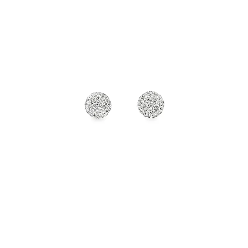 Elegant Diamond Pendant Set
