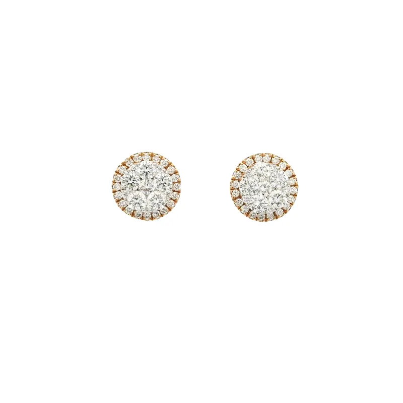 Elegant Diamond Pendant Set