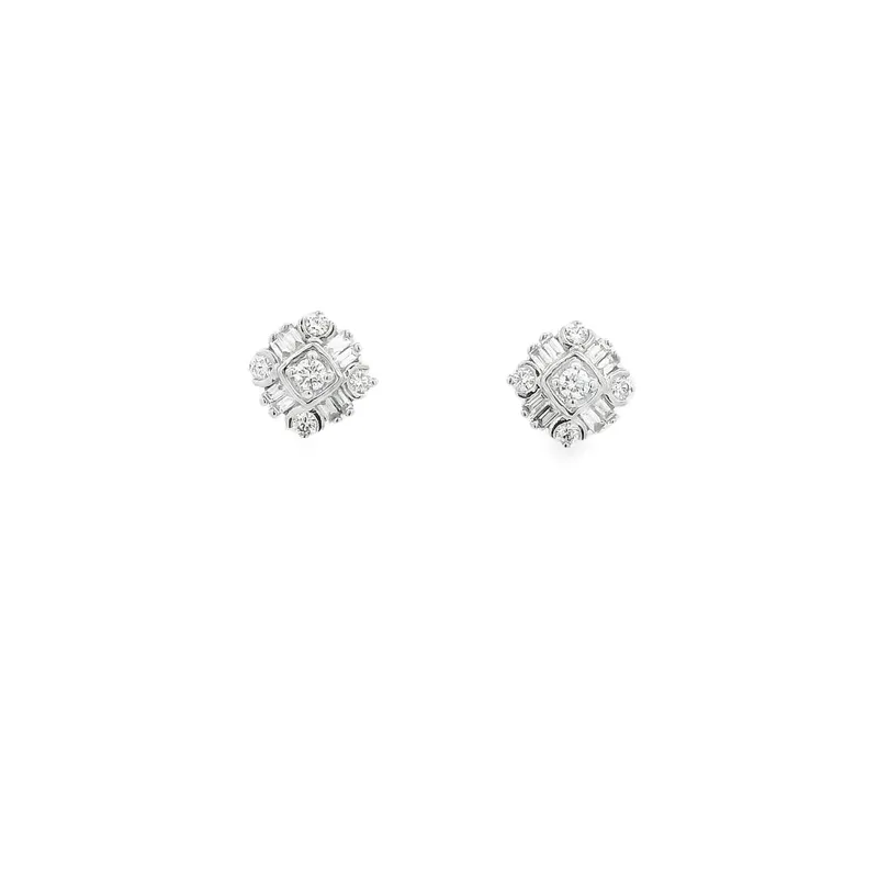 Modest Diamond Pendant Set