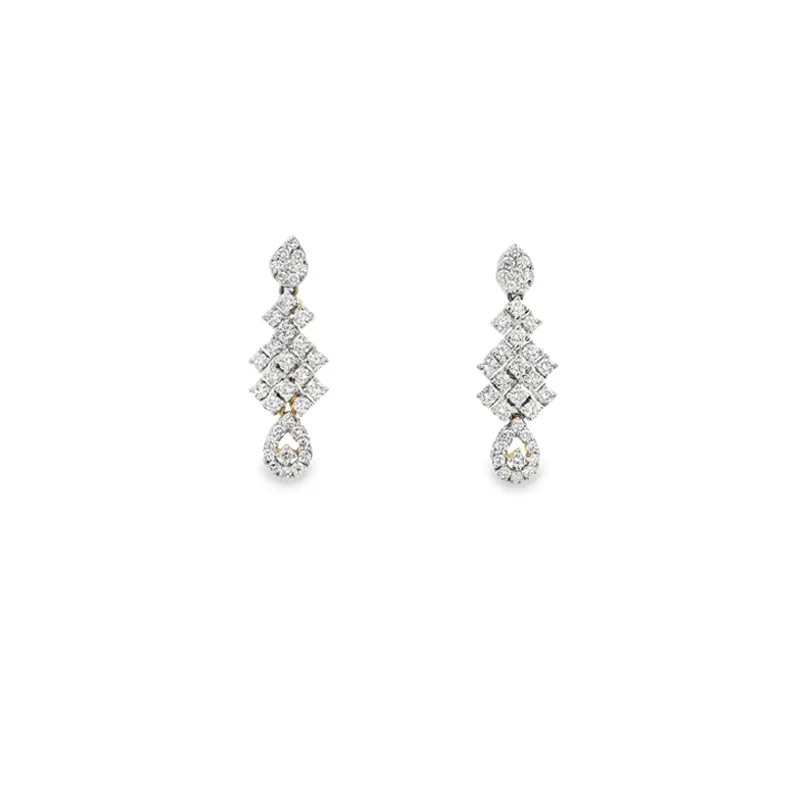 Elegant Diamond Pendant Set
