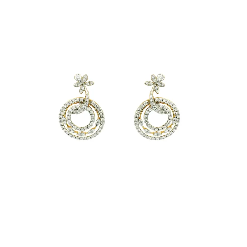 Elegant Diamond Pendant Set