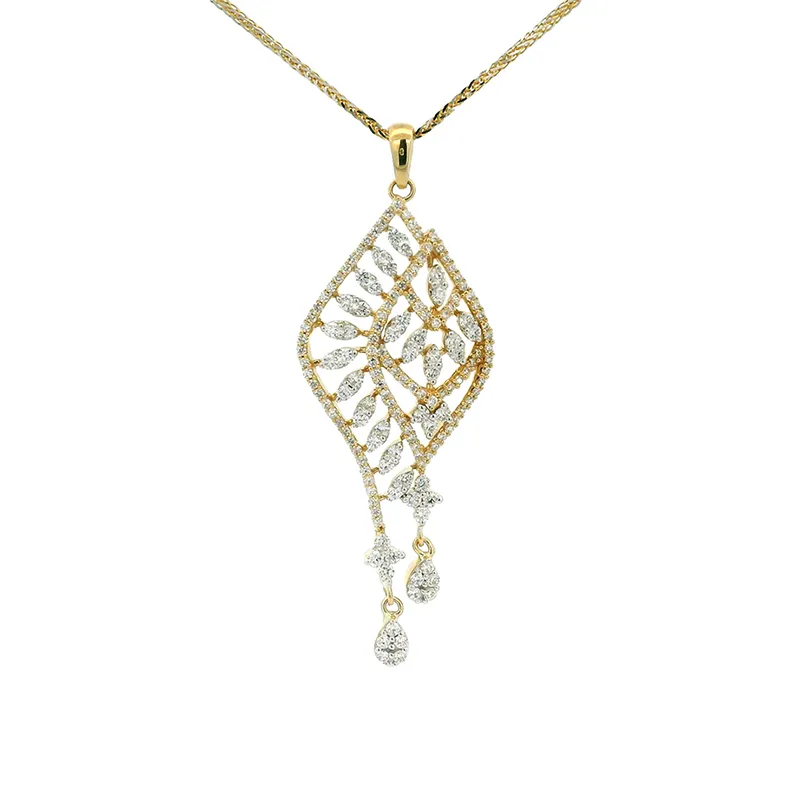 Elegant Gold and Diamond Jewelry Set