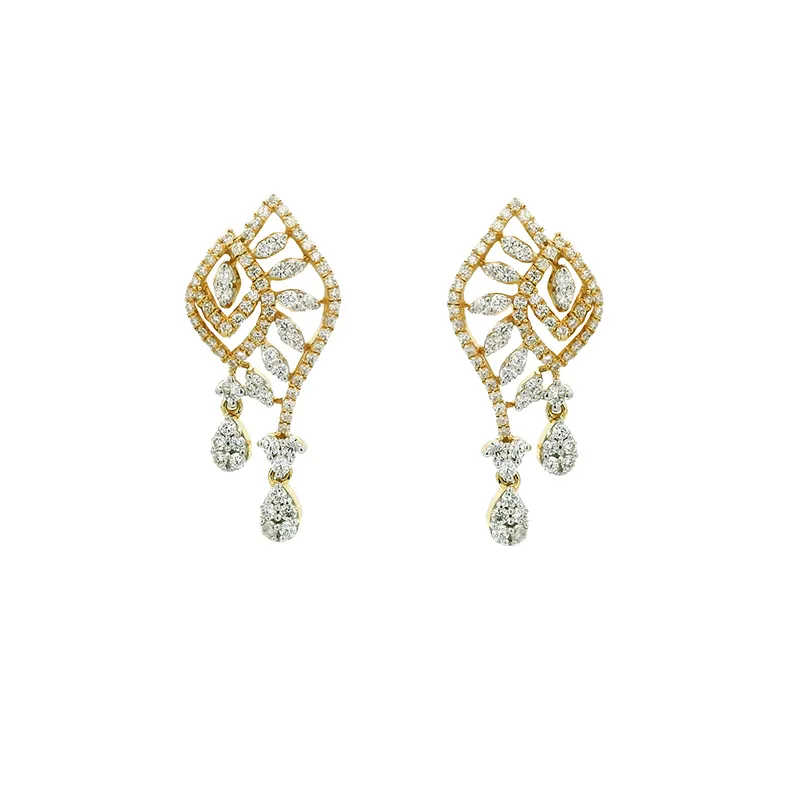 Elegant Gold and Diamond Jewelry Set