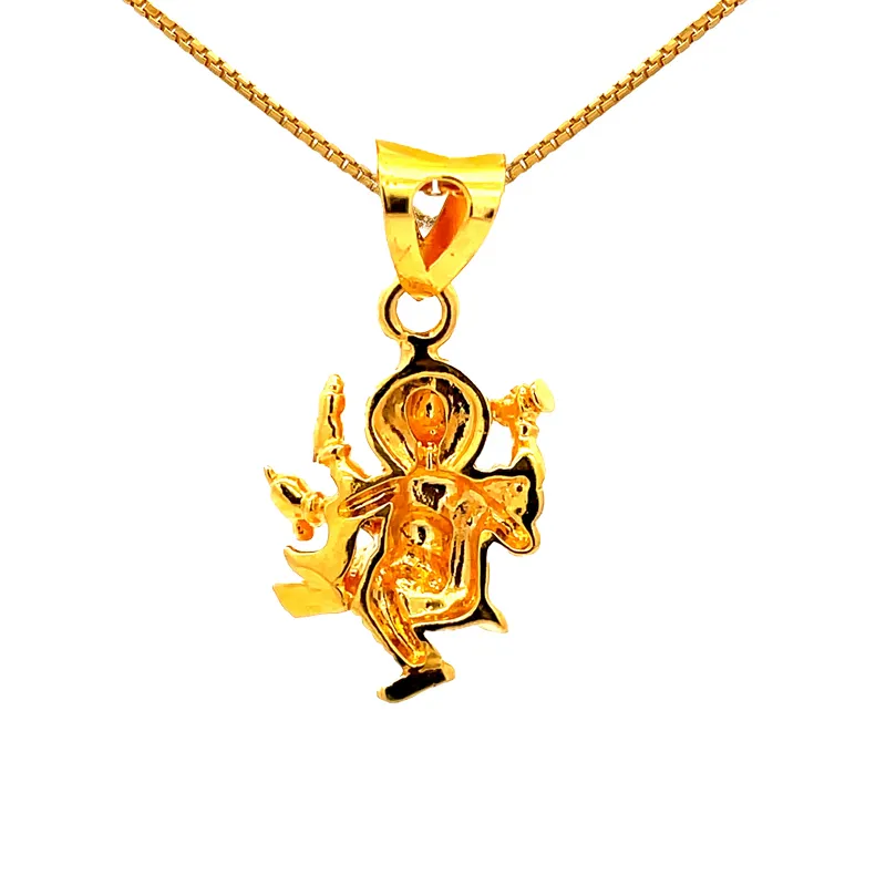 Lord Ganesh 22K Gold Pendant