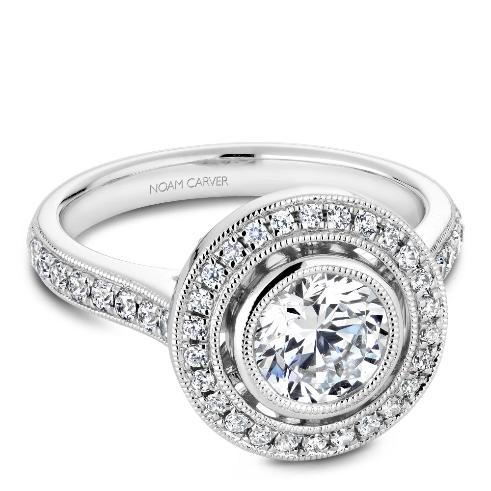 Noam Carver Semi Mount Engagement Ring