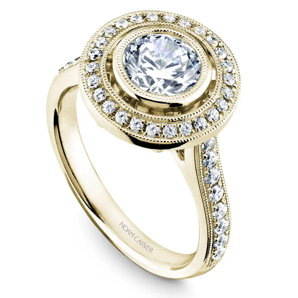 Noam Carver Semi Mount Engagement Ring