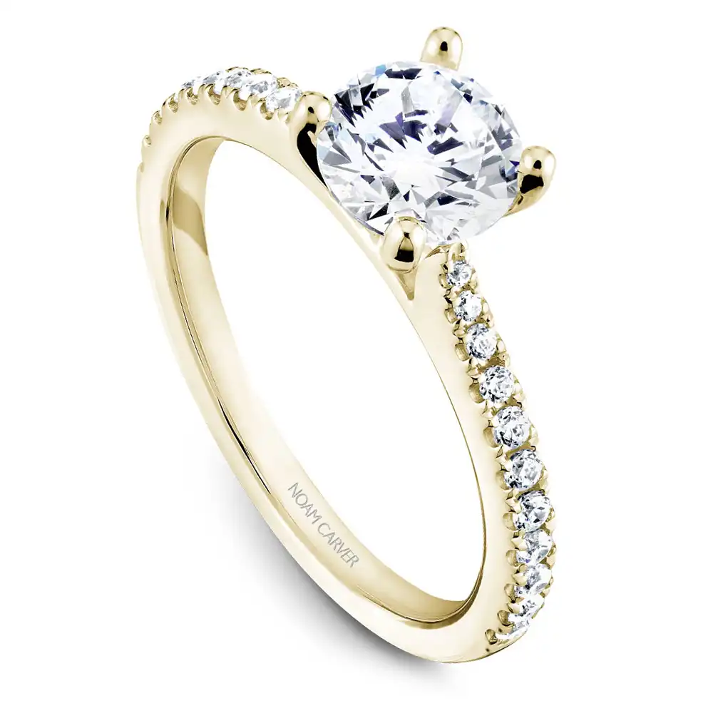 Noam Carver Semi Mount Engagement Ring