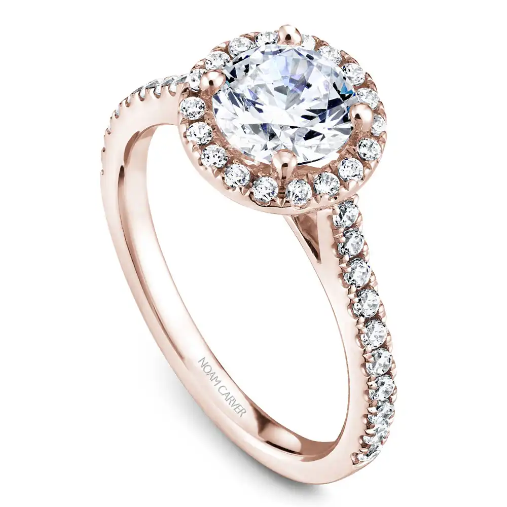 Noam Carver Semi Mount Engagement Ring