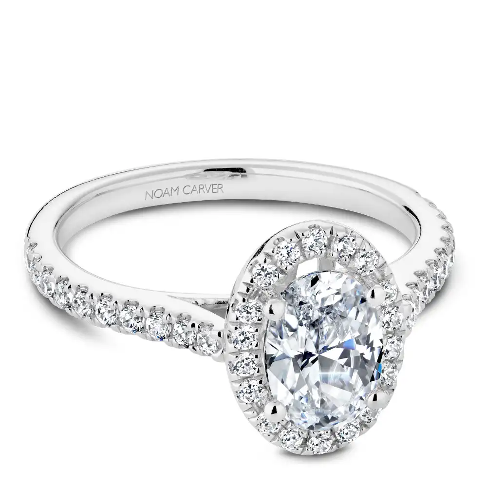 Noam Carver Semi Mount Engagement Ring