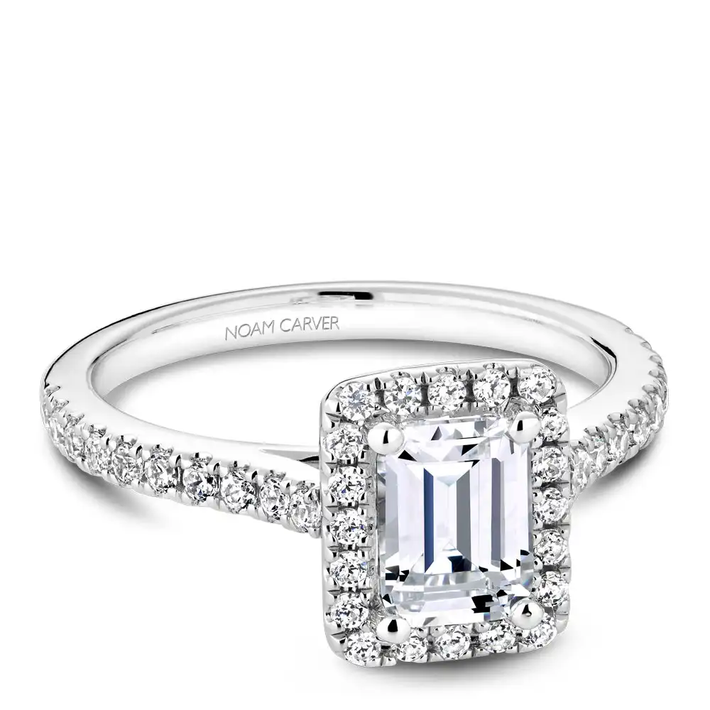 Noam Carver Semi Mount Engagement Ring