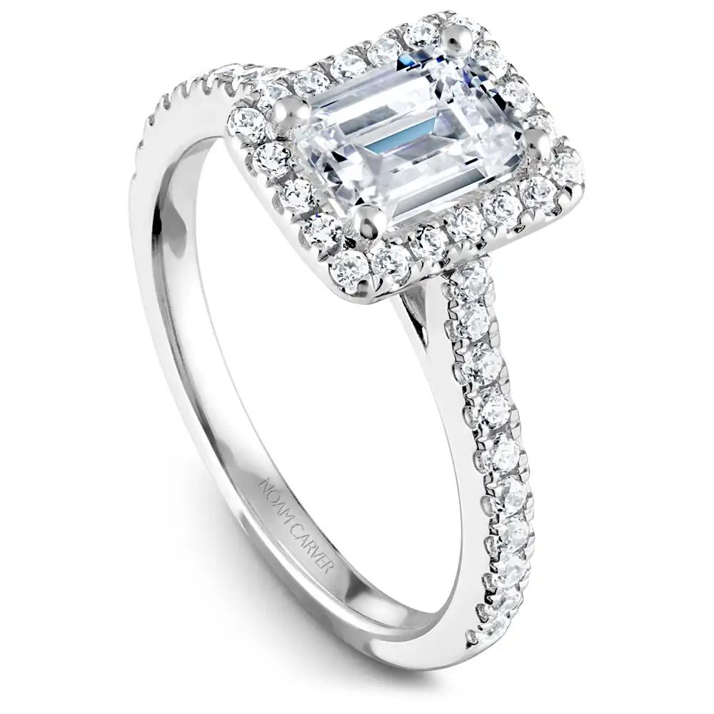 Noam Carver Semi Mount Engagement Ring