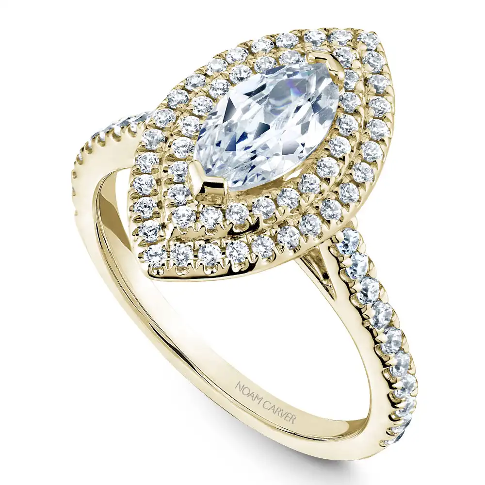 Noam Carver Semi Mount Engagement Ring