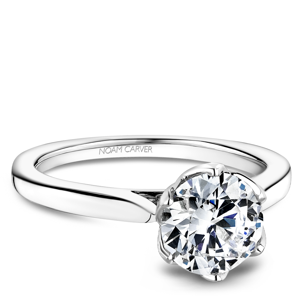 Noam Carver Semi Mount Engagement Ring